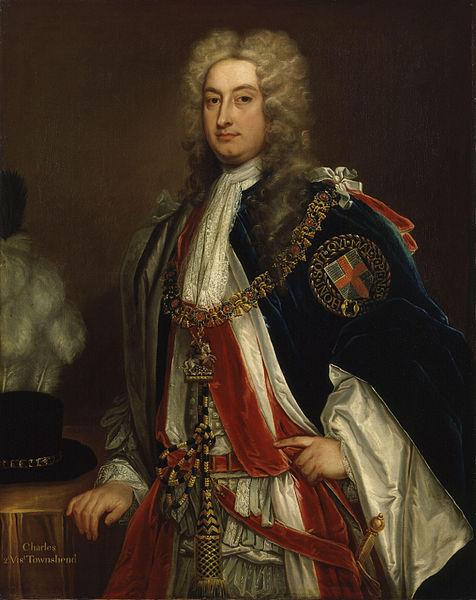 Sir Godfrey Kneller Portrait of Charles Townshend oil painting image